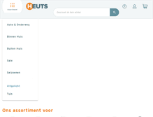 Tablet Screenshot of heuts.nl